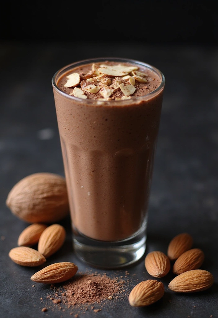 12 Delicious Smoothie Recipes That Will Boost Your Energy (Try #9 for a Surprise!) - 10. Almond Joy Smoothie