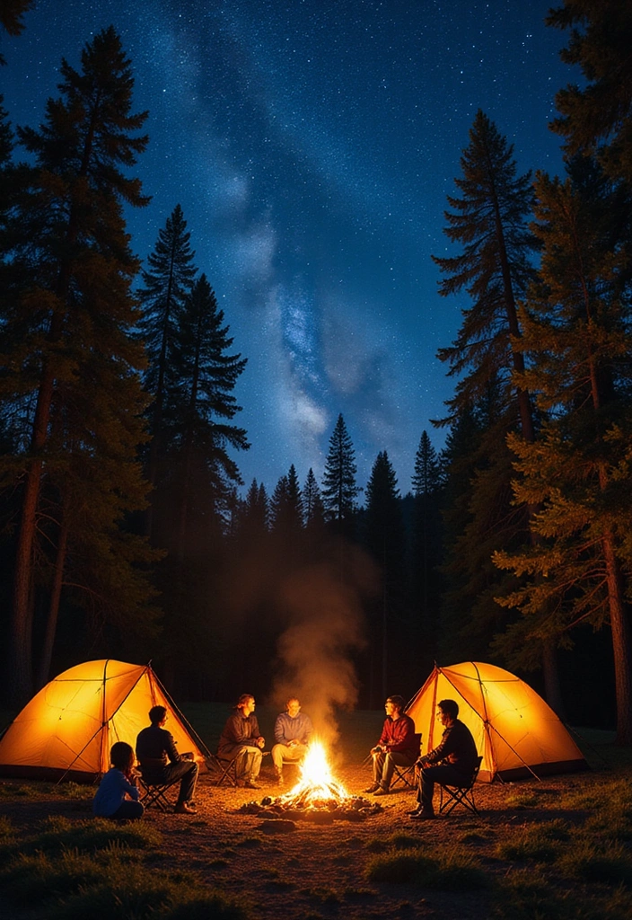 19 Memorable Experience Fader Day Gifts That Create Lasting Memories! - 7. Outdoor Camping Adventure
