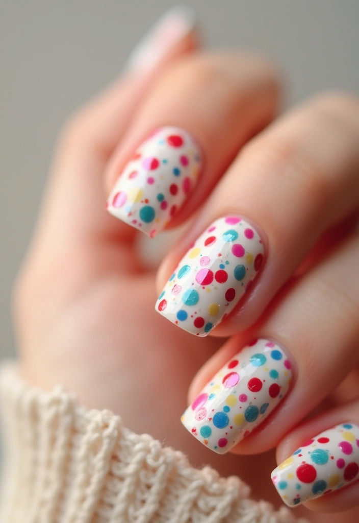 25 Colorful Summer Nails for 2025 That Will Make You Shine Bright! - 25. Summer Confetti