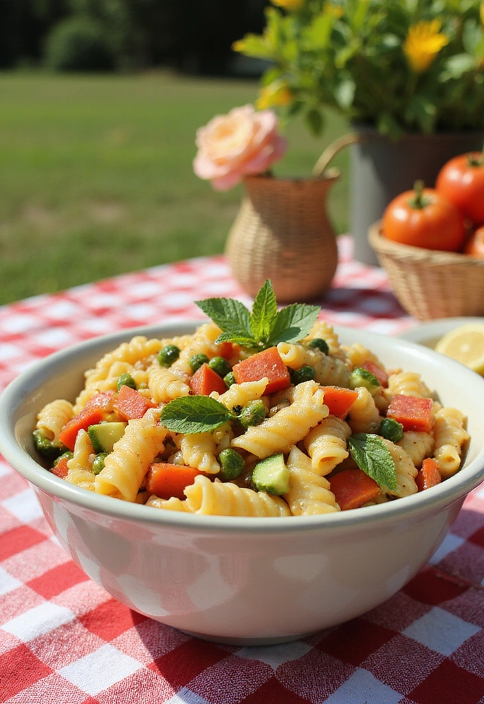 15 Insanely Easy Summer Meals That'll Keep You Cool and Refreshed! - 15. Chilled Pasta Salad
