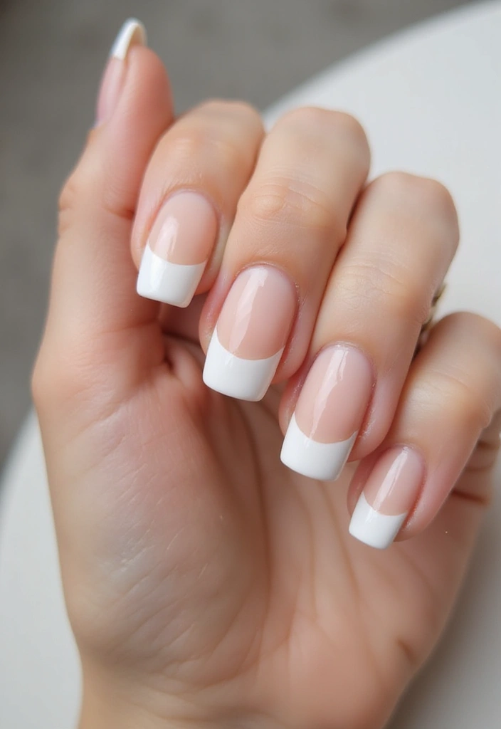 20 Stunning French Tip Nails Ideas That Will Leave You Breathless (Wait Until You See #8!) - 14. Natural Elegance